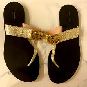 Gucci sandals 37 1/2.